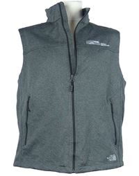 Pánská šedá softshellová funkční vesta zn. The North Face 