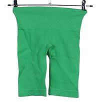 Dámské světlezelené žebrované elastické kraťasy Primark