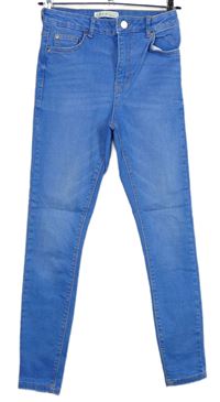 Dámské světlemodré skinny rifle Denim 