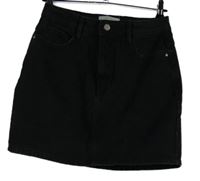 Dámská černá riflová sukně New Look 