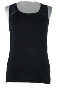 Dámský černý sportovní funkční top Crivit 