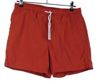 Pánské červené plážové kraťasy H&M