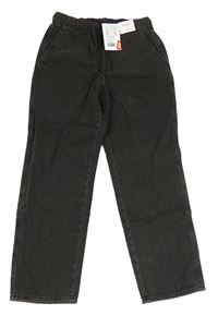 Černé relaxed rifle H&M