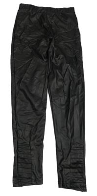 Černé potažené legíny Primark