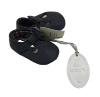 Nové - Tmavomodré koženkové capáčky TU