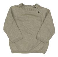 Pískový svetr s knoflíky H&M