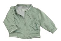 Zelenkavý šusťákový jarní bomber 