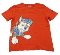 Červené tričko - Tlapková patrola Nickelodeon