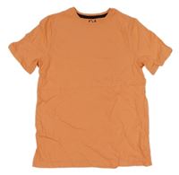 Meruňkové bavlněné tričko C&A