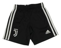Černé fotbalové kraťasy - Juventus n. Adidas