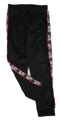 Černé sportovní tepláky s logy Nike Jordan