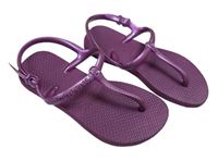 Fialové gumové žabky Havaianas vel. 28