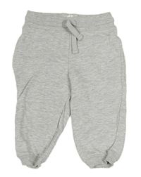 Šedé melírované tepláky H&M