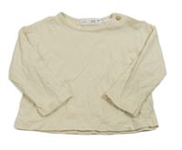 Béžové triko Zara