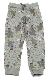 Šedé tepláky s Paw Patrol Nickelodeon