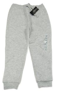 Nové - Šedé melírované tepláky Dunnes