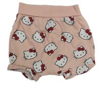 Světlerůžové teplákové kraťasy s Hello Kitty H&M