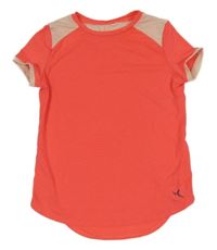 Neonově růžové sportovní funkční tričko Decathlon 