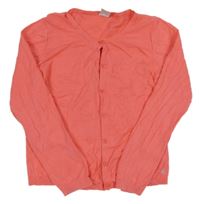 Korálový propínací svetr PETIT BATEAU