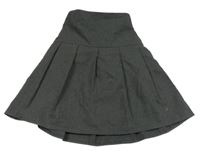 Tmavošedá melírovaná sukně M&S