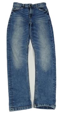 Modré regular teplákové rifle Next