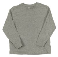 Šedé melírované mikinotriko Next