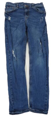 Modré skinny rifle s prošoupáním LC WaIKIKI