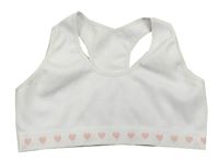 Bílá žebrovaná lambáda Primark