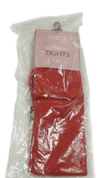 Nové - Červené punčocháče