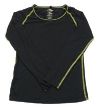 Černé thermo triko Crane