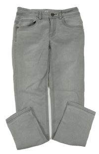 Šedé skinny rifle C&A