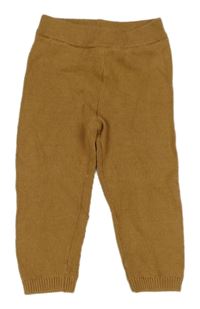 Hnědé pletené tepláky SoCute
