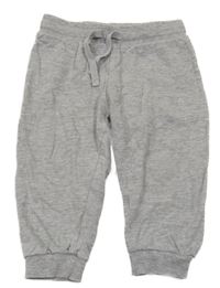 Šedé melírované tepláky H&M