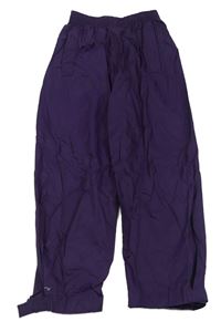 Fialové šusťákové voděodolné kalhoty zn. Mountain Warehouse