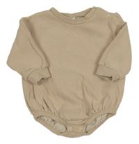 Světlebéžové teplákové body Next