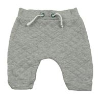 Šedé prošívané tepláky Tu