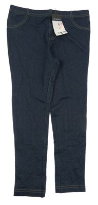 Nové - tmavomodré tregíny riflového vzhledu PRIMARK