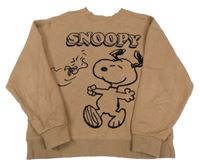 Hnědá mikina se Snoopym Zara
