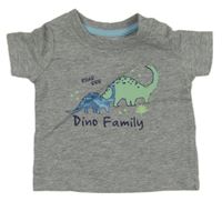 Šedé tričko s diny Lupilu