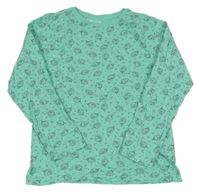 Tyrkysové triko s jednorožci bpc