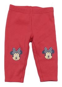 Fuchsiové zateplené legíny s Minnie C&A