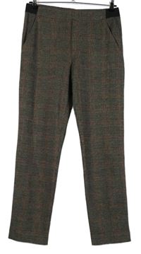 Dámské černo-červené kostkované tregíny Esprit 