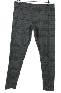 Dámské šedé vzorované teplé legíny Esmara 