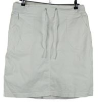 Dámská bílá plátěná sukně Bonprix 