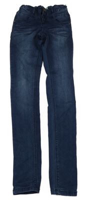 Tmavomodré skinny rifle Name it