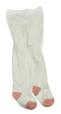 Bílo-růžové punčocháče Primark