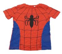Červeno-modré tričko s pavoukem - Spiderman H&M