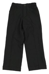 Antracitové slavnostní kalhoty C&A