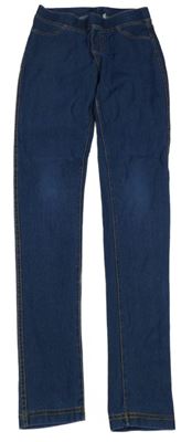 Modré džegíny H&M