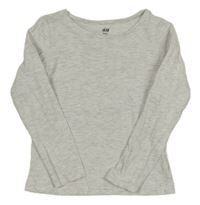 Šedé triko H&M